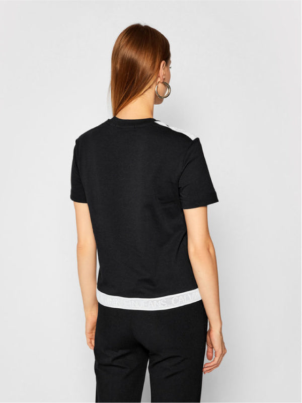 Mesh Tape Modern Straight Tee CK Black / L