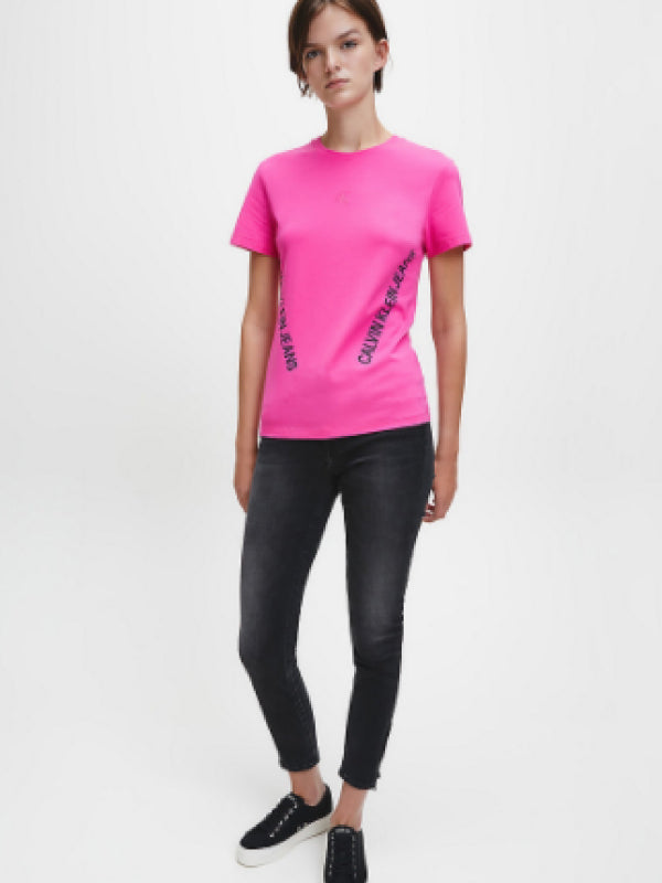 Stretch Innovation Ss Tee Party Pink / S