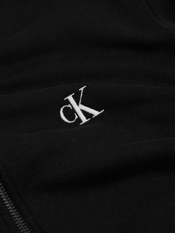 Ck Essential Reg Zip Through CK Black / L