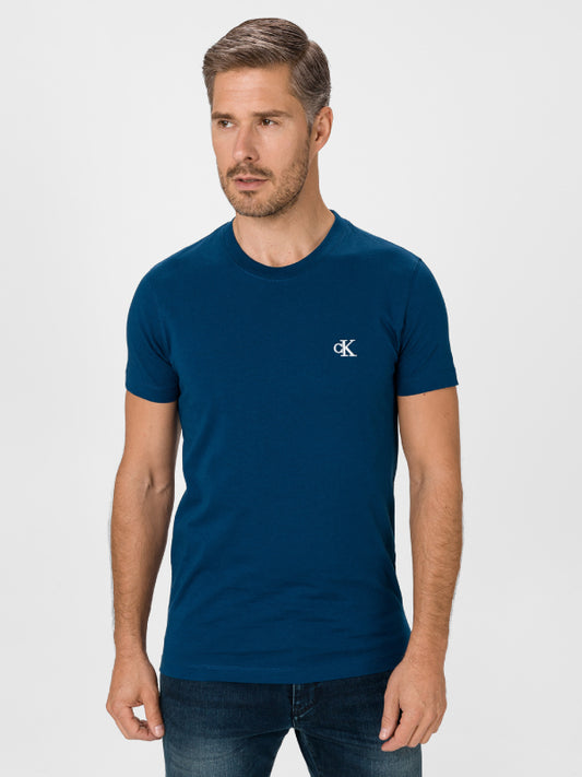 Ck Essential Slim Tee Naval Blue / L