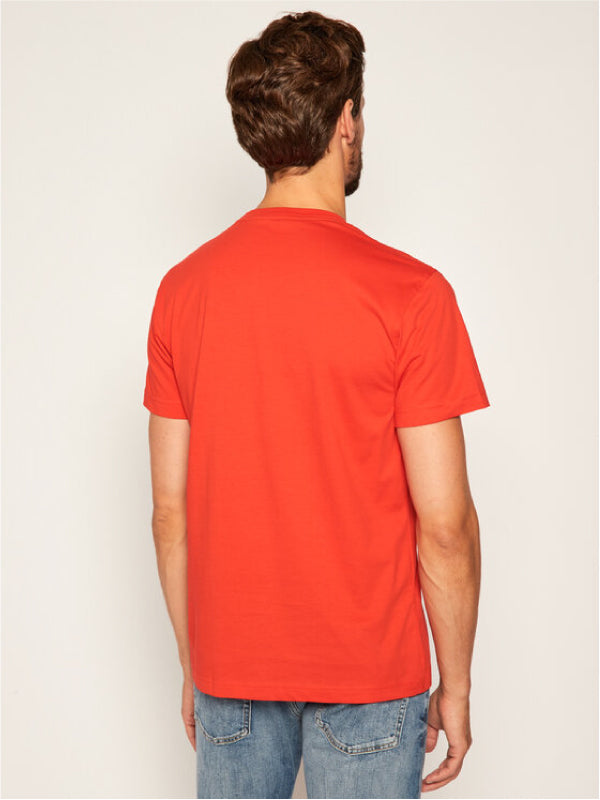 Instit Chest Logo Reg Tee Fiery Red / L