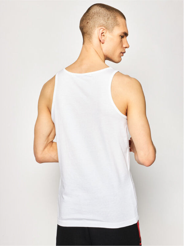 Institutional Logo Reg Tank Bright White / L