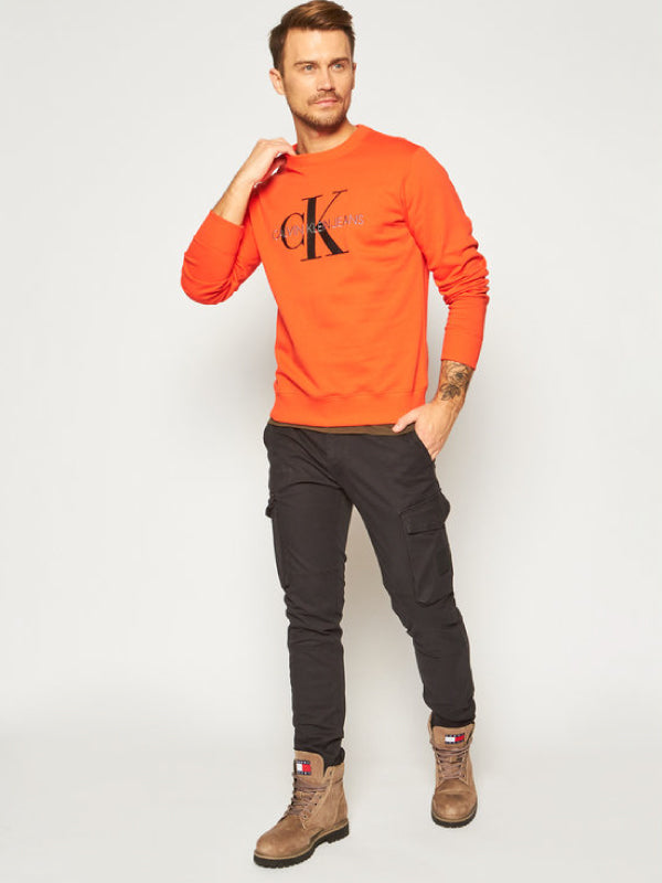 Monogram Reg Crew Neck Cherry Tomato / L