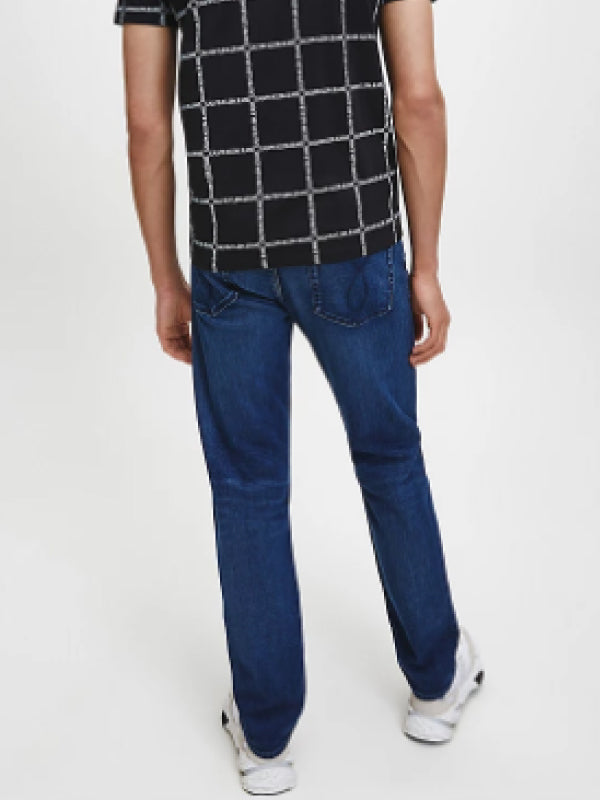 Grid Aop Fashion Tee CK Black / L