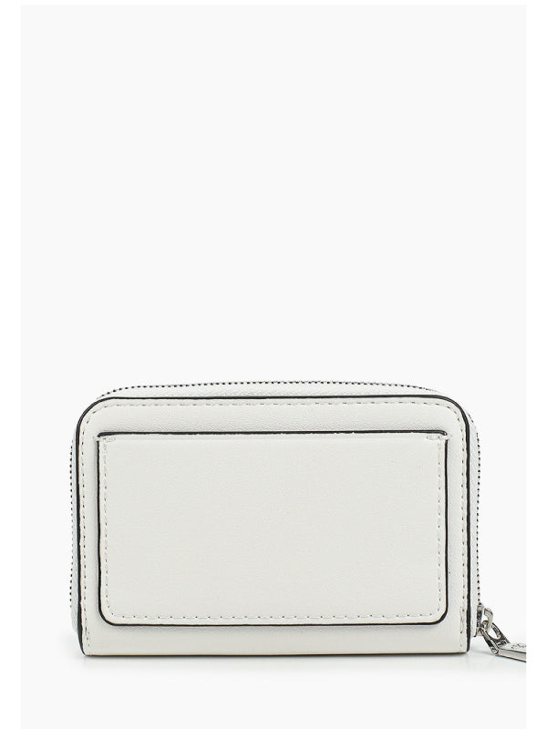 Accordion Zip Around Bright White / OS