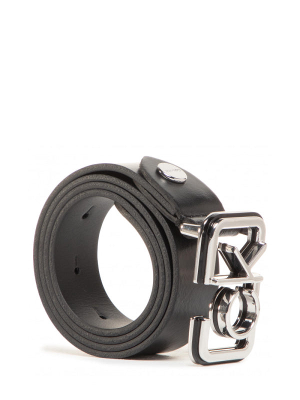 Adj Fixed Buckle Belt 30Mm Black / 90