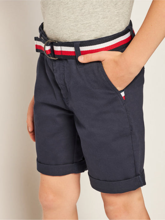 Essential Belted Chino Shorts Twilight Navy 654-860 / 10