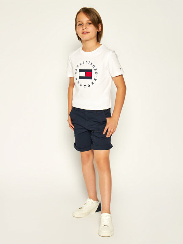 Th Flag Tee S/S White 658-170 / 10