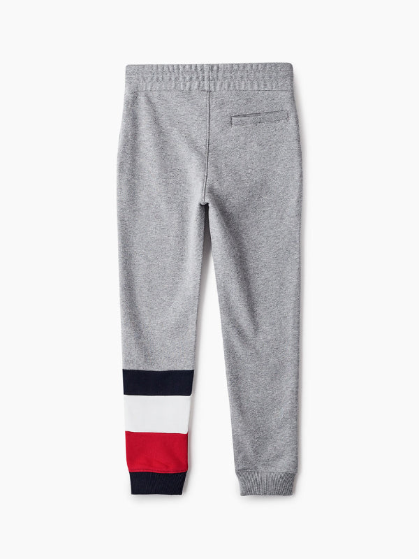 Global Stripe Colorblock Pants Mid Grey Htr / 10