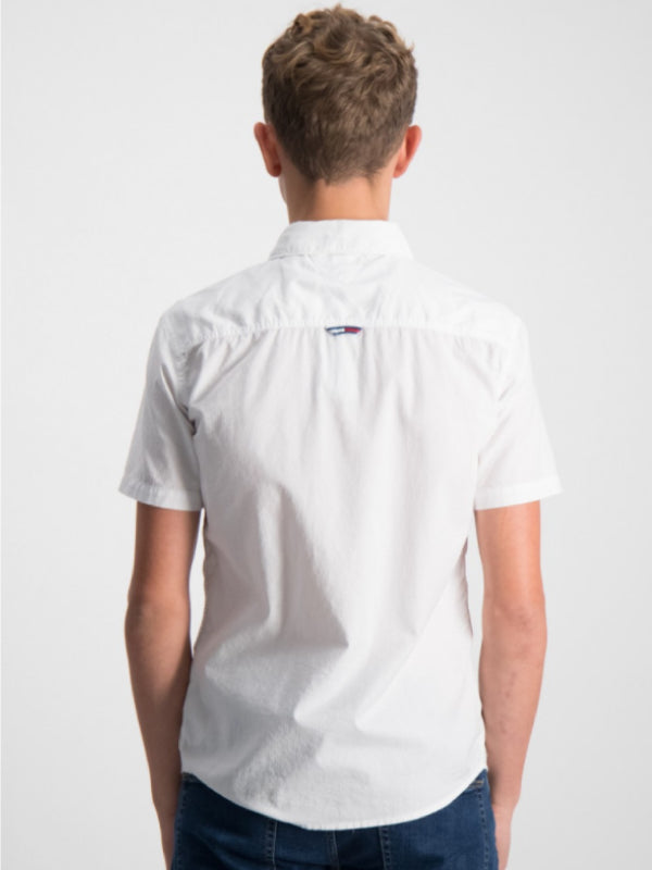 Structured Shirt S/S White / 10