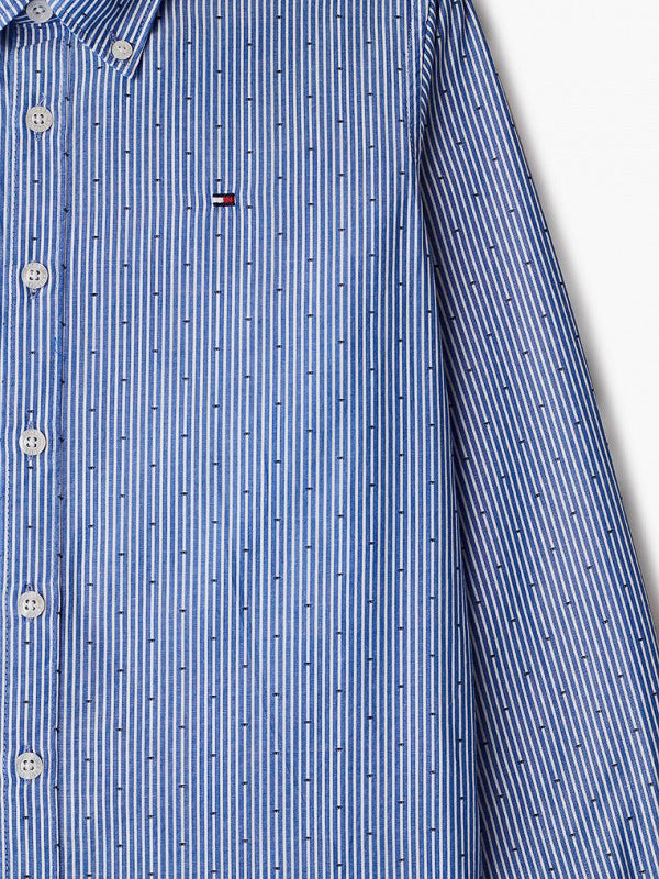 Yd Stripe Clipping Shirt L/S Blue Stripe 02 / 10