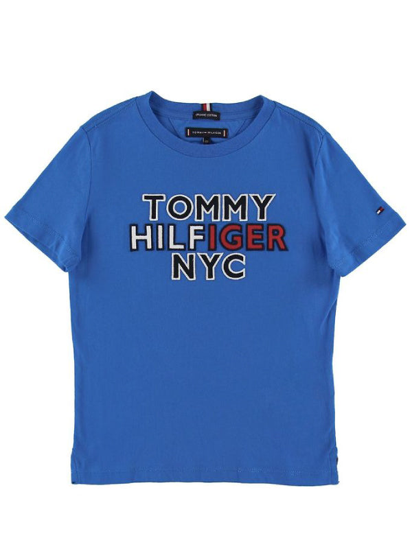 Th Nyc Graphic Tee S/S Dynamic Blue / 10