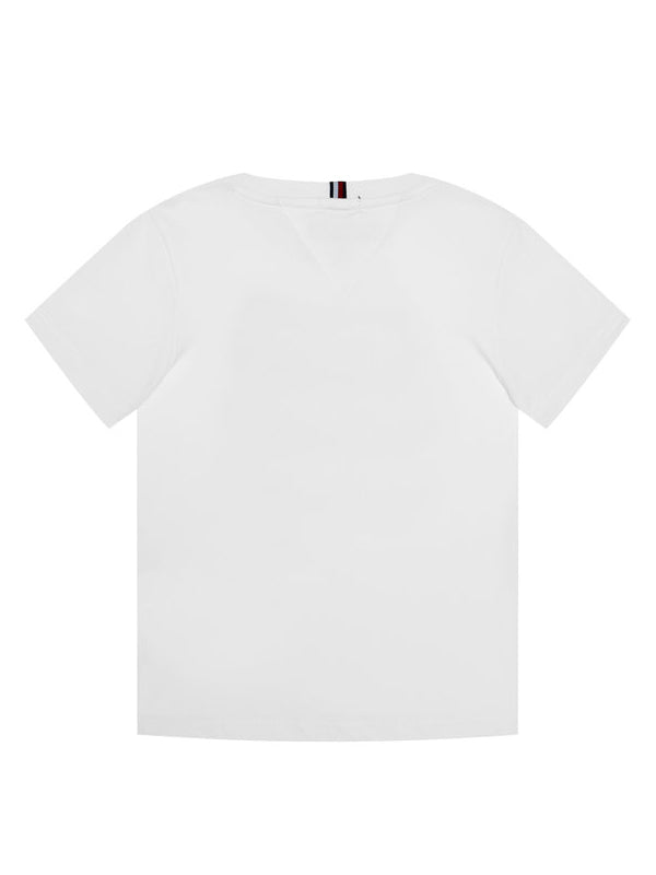 Tommy Hilfiger Sticker Tee S/S White / 10