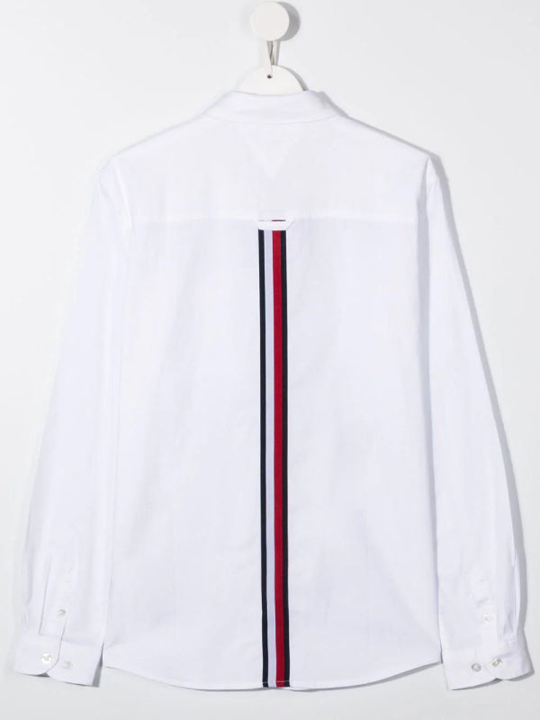 Back Detail Stretch Oxford Shirt White / 10