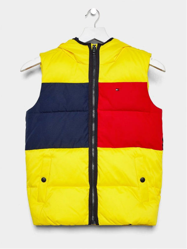 Flag Hooded Vest Valley Yellow / 10