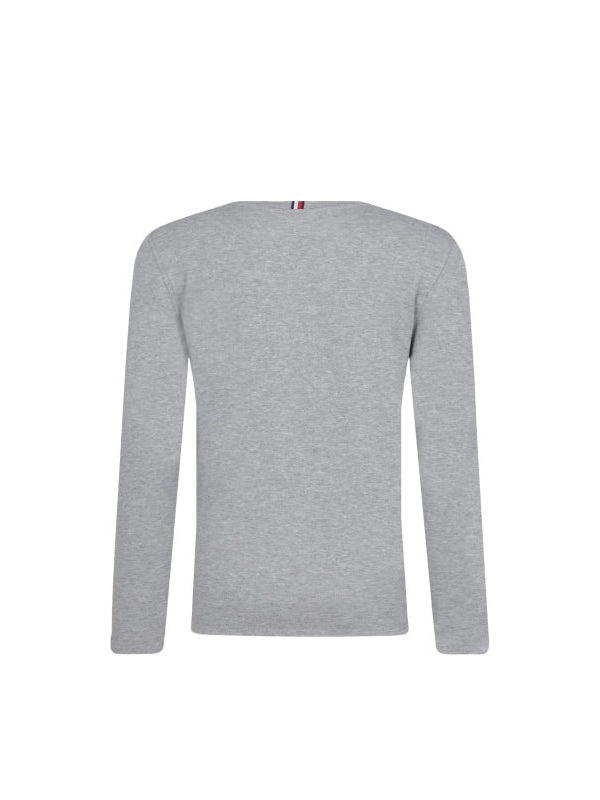 Signature Tee L/S Mid Grey / 10