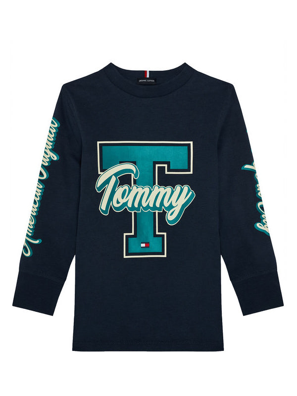 Fun Varsity Tee L/S Twilight Navy / 10