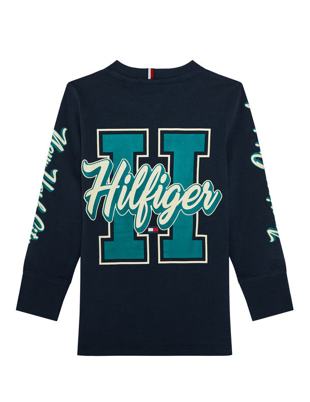 Fun Varsity Tee L/S Twilight Navy / 10