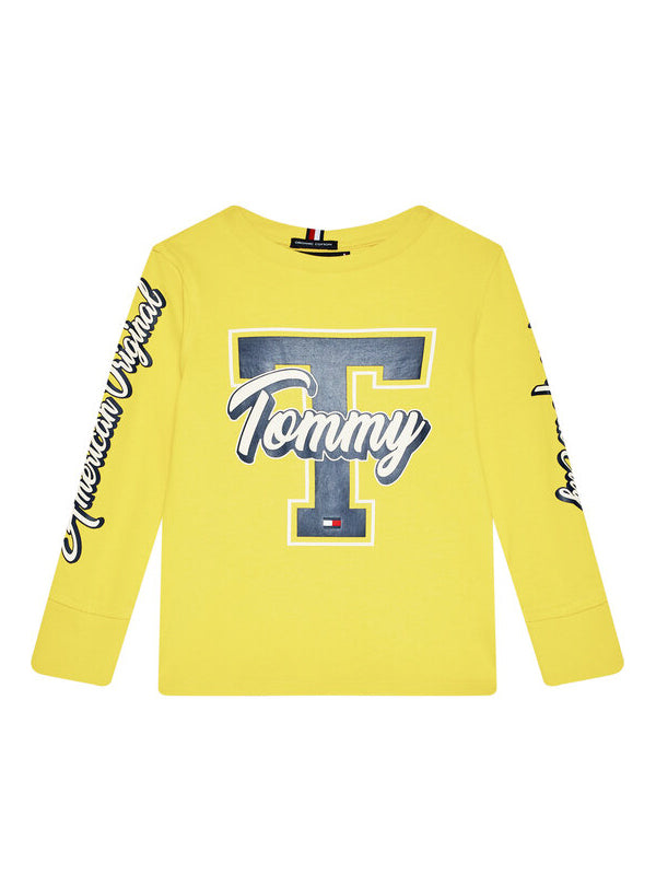 Fun Varsity Tee L/S Valley Yellow / 10