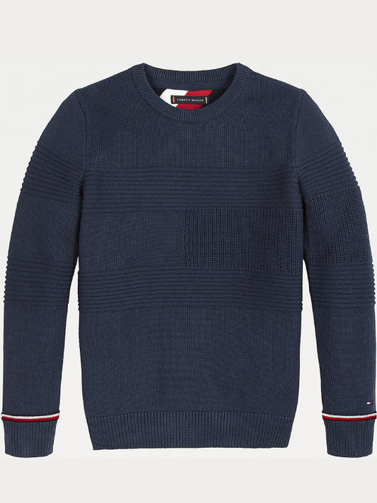 Flag Sweater Twilight Navy / 10