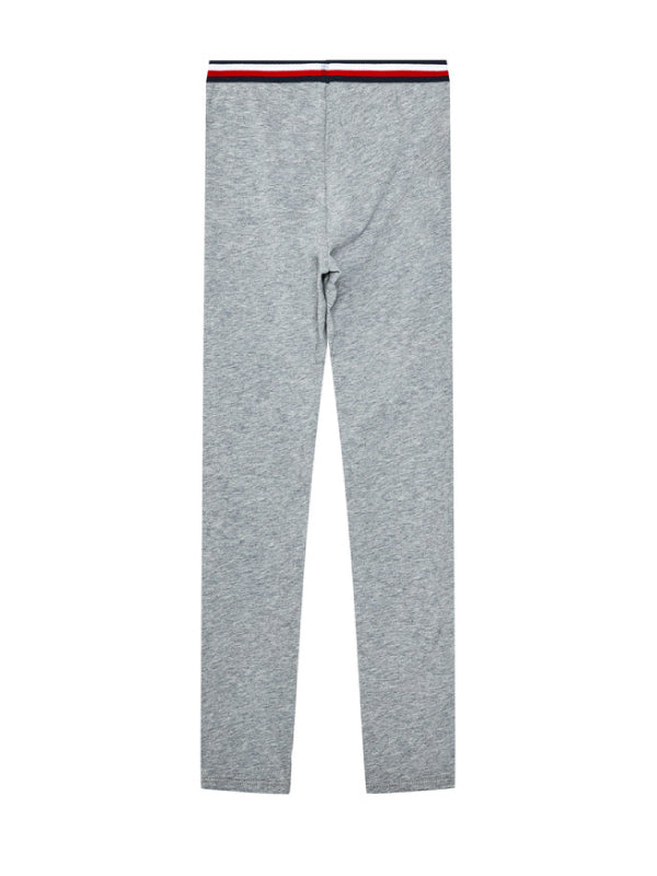 Essential Tommy Leggings Mid Grey Htr / 10