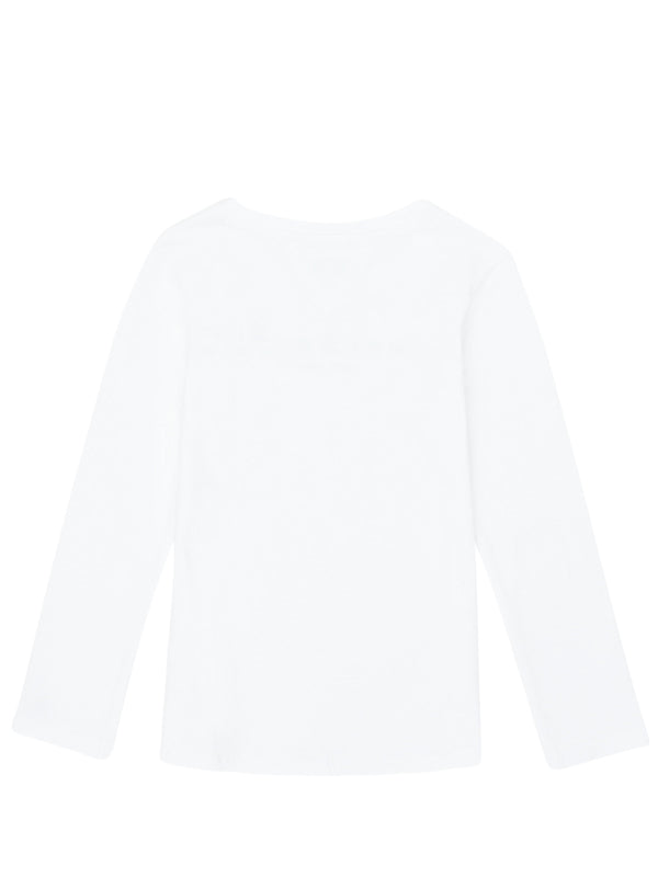 Essential Tee L/S White / 10