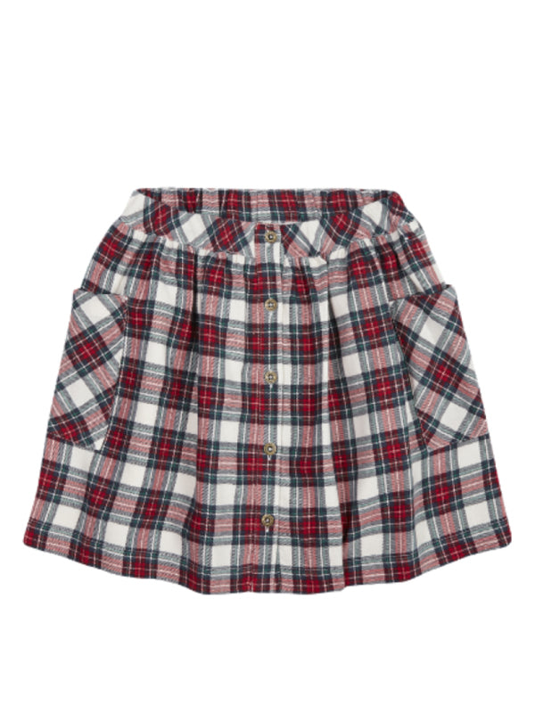 Check Skirt Ivory Patel/ Check / 10