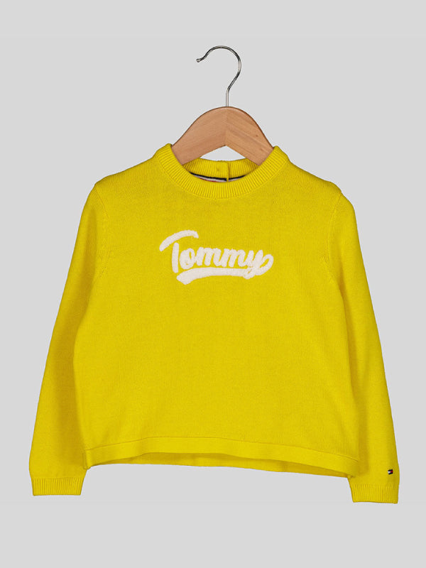 Varsity Logo Sweater Valley Yellow / 10