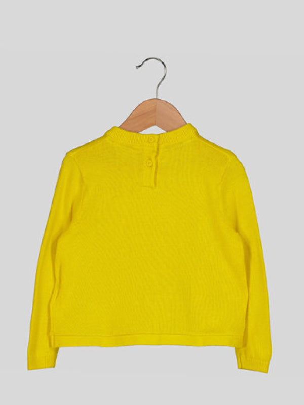 Varsity Logo Sweater Valley Yellow / 10