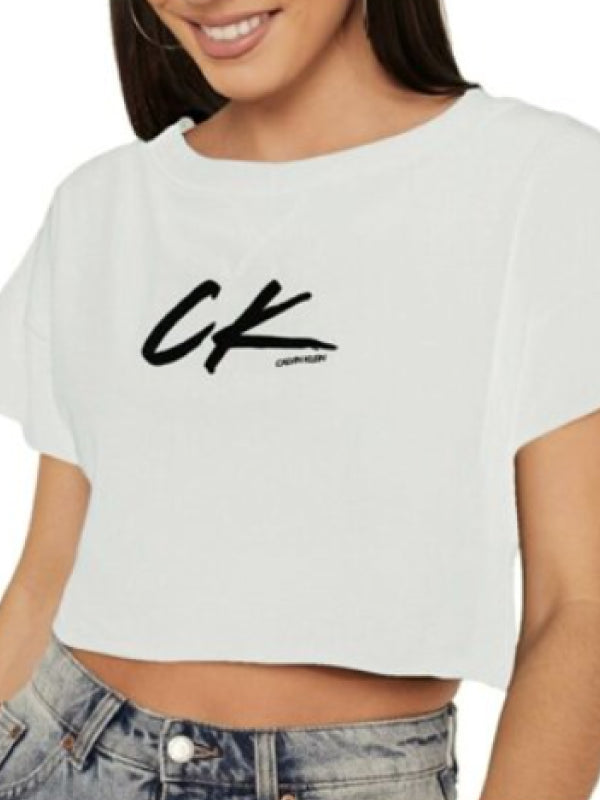 Cropped Tee PVH Classic White / L