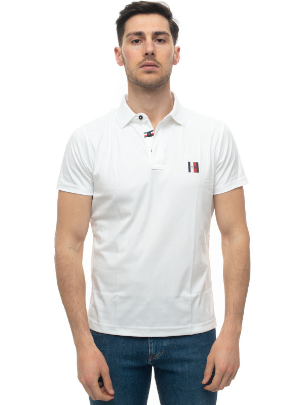 Modern Essentials  Slim Polo WHITE / L