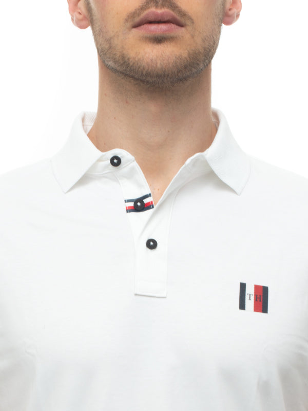 Modern Essentials  Slim Polo WHITE / L