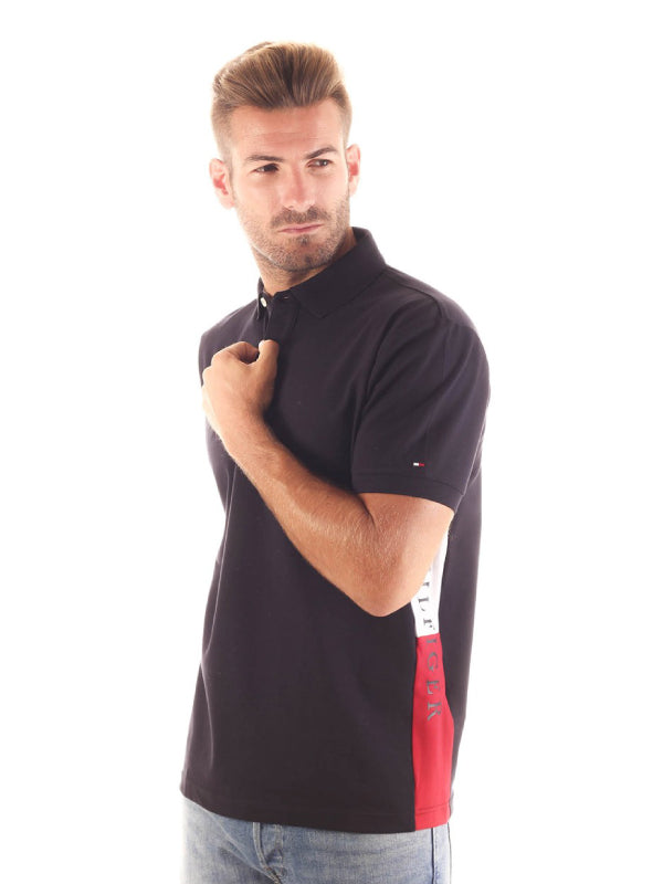 HILFIGER INSERT REGULAR POLO BLACK / L