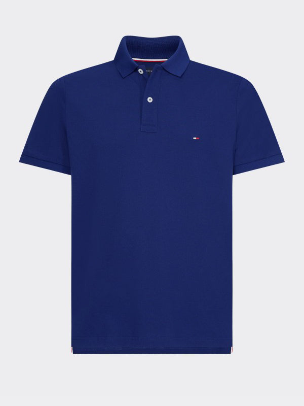 Global Stripe Insert Slim Polo BLUE INK / L