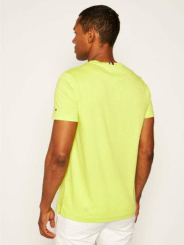 Round Naval Tee LEMON LIME / L