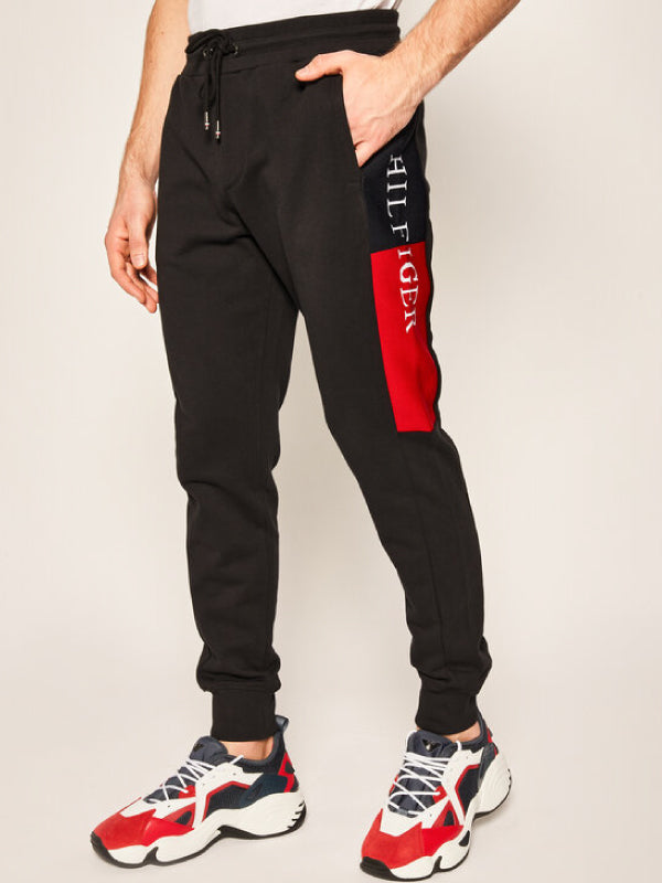 Hilfiger Intarsia Sweatpants BLACK / S