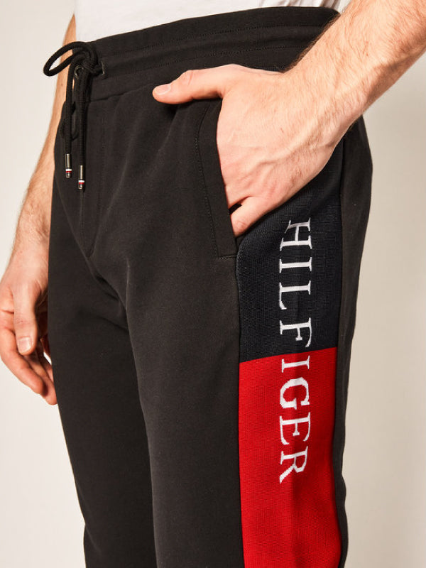 Hilfiger Intarsia Sweatpants BLACK / S