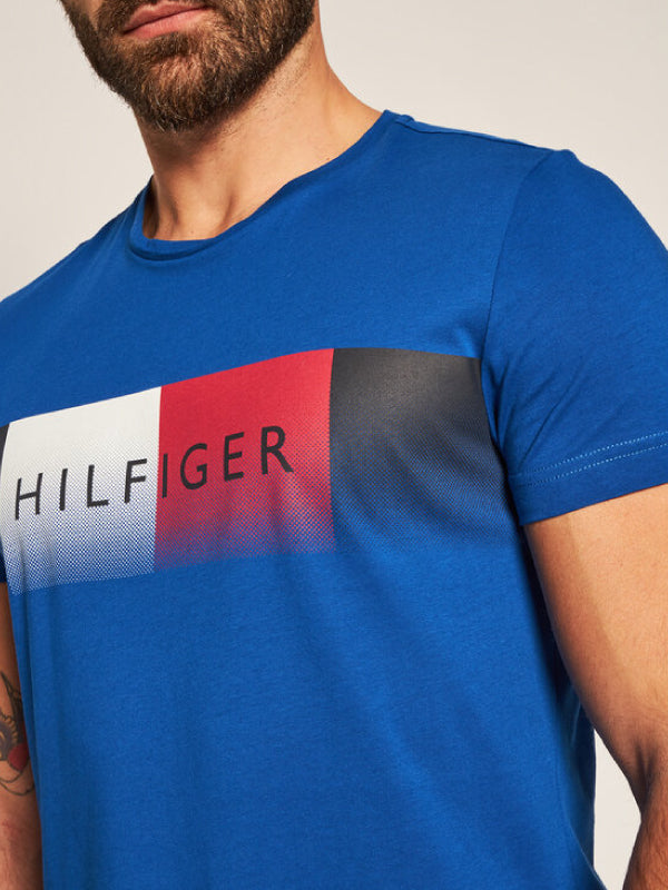 Th Cool Hilfiger Fade Tee TH ELECTRIC BLUE / L