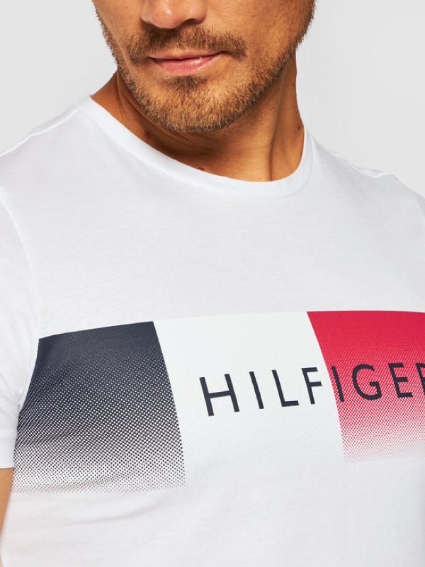 Th Cool Hilfiger Fade Tee WHITE / L