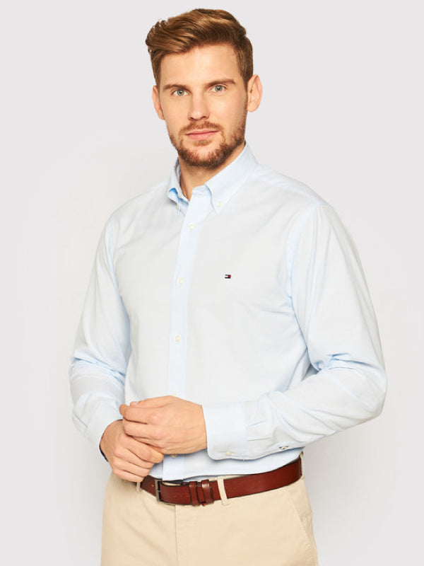 Peached Soft Poplin Shirt Calm Blue / L