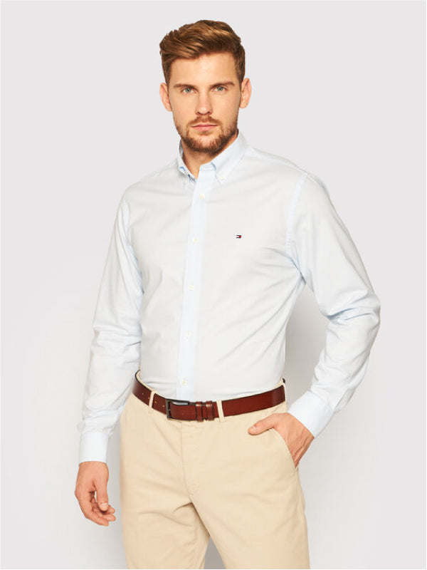 Flex Refined Oxford Shirt Calm Blue / L