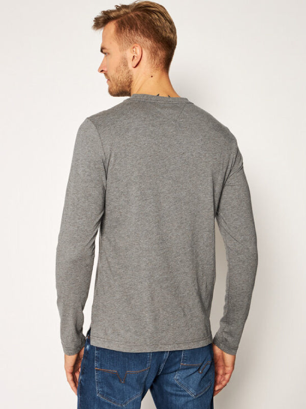 Modern Essential Ls Tee Dark Grey Heather / L