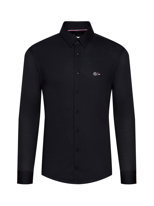 2 Mb Tech Flex Jersey Slim Shirt Galaxy Black / L