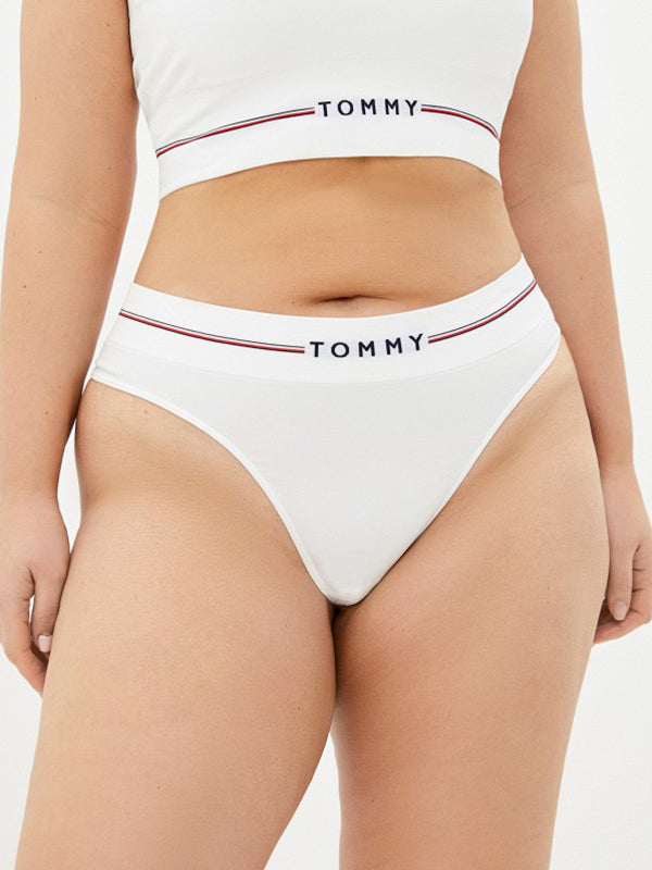 Mw Thong Curve White / 2XL