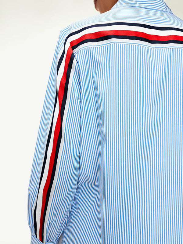 Lara Shirt Ls W4 YD WE STP / COPENHAGEN BLUE / 42