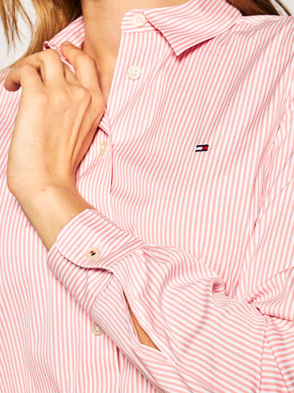 Th Essential Shirt Ls W1 YD WE STP / PINK GRAPEFRUIT / 42