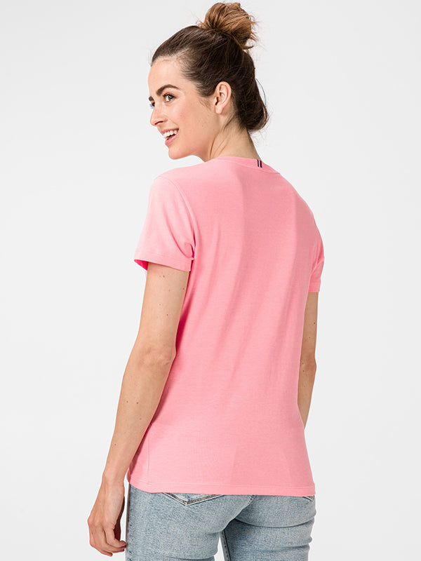 New V-Neck Tee PINK GRAPEFRUIT / L