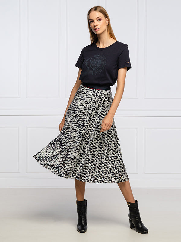 Icon Tilda Skirt ICON MONOGRAM DESERT SKY / 42