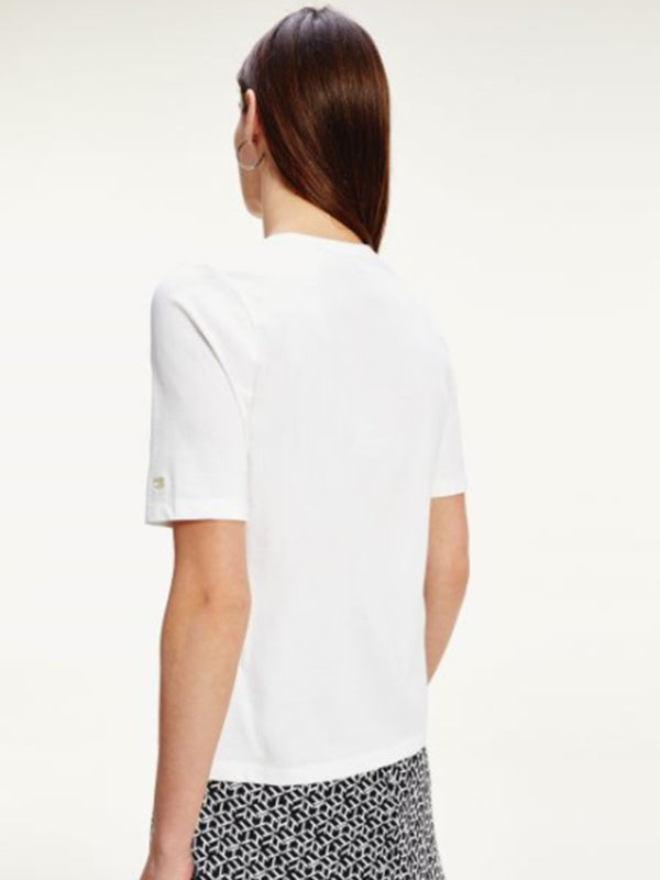 Icon Regular C-Nk Top Ss WHITE / L