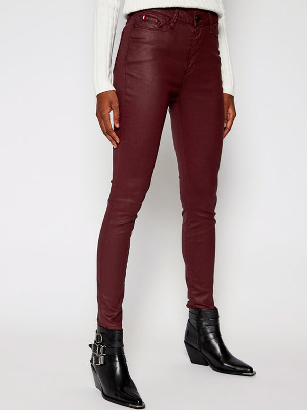 Th Soft Harlem U Skinny Hw A Ctd Deep Burgundy / 3031